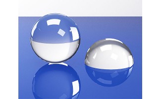 Сапфировые шариковые линзы и полусферические линзы (изготавливаются по индивидуальному заказу и имеются в наличии)